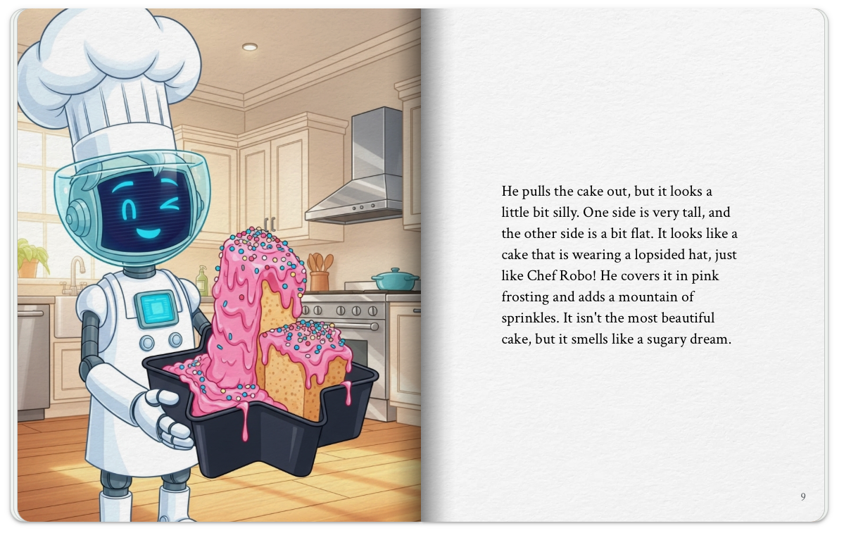 Robo Chef Storybook preview