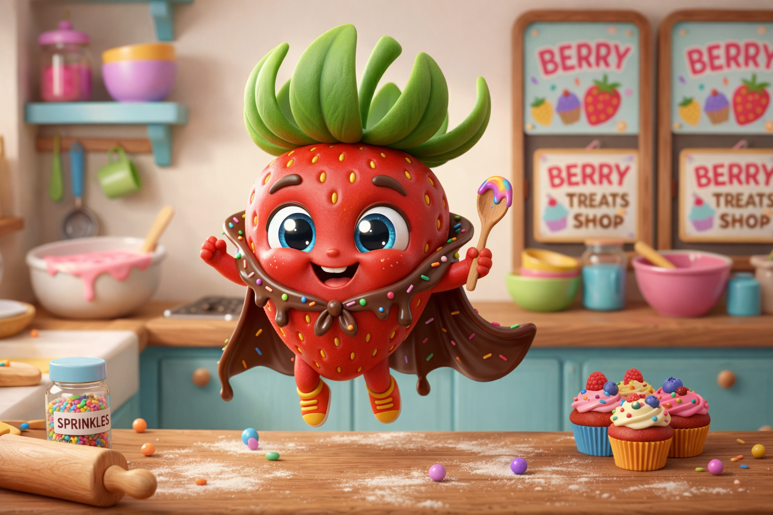 Strawberry character