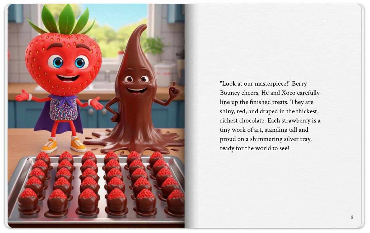 Strawberry Storybook preview